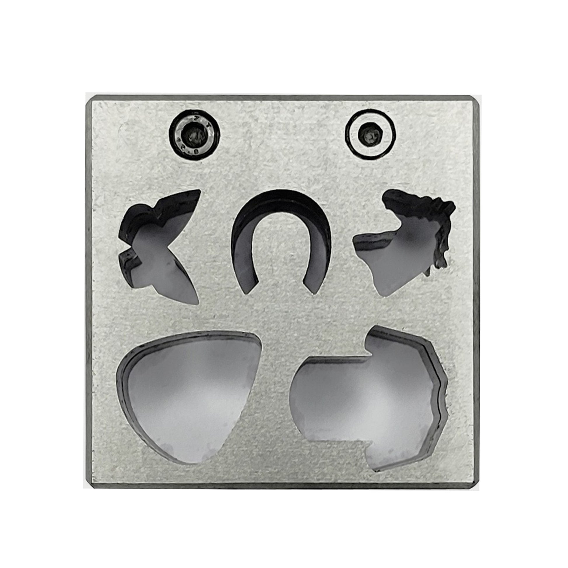 Multi Shape Disc Cutter with Set of 5 Punches- T-shirt, Butterfly, Horse, Magnet