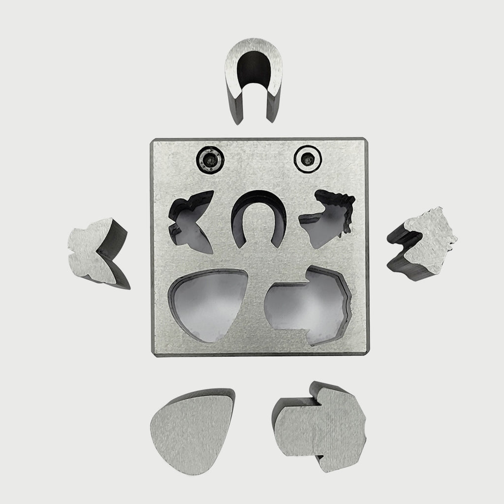 Multi Shape Disc Cutter with Set of 5 Punches- T-shirt, Butterfly, Horse, Magnet