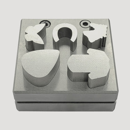 Multi Shape Disc Cutter with Set of 5 Punches- T-shirt, Butterfly, Horse, Magnet