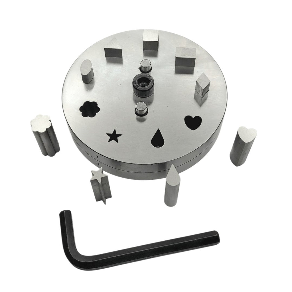 Multi Shape Disc Cutter Set of 9 Punches - Jewelry Making Tool -Different Shapes