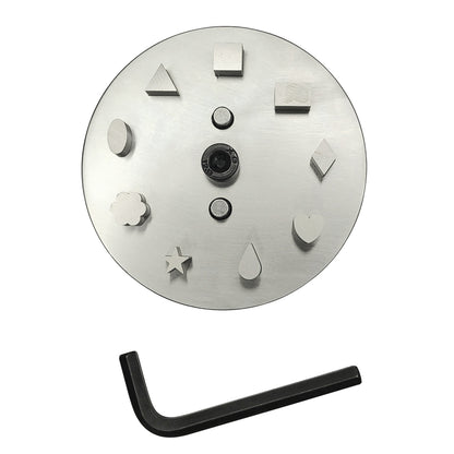 Multi Shape Disc Cutter Set of 9 Punches - Jewelry Making Tool -Different Shapes
