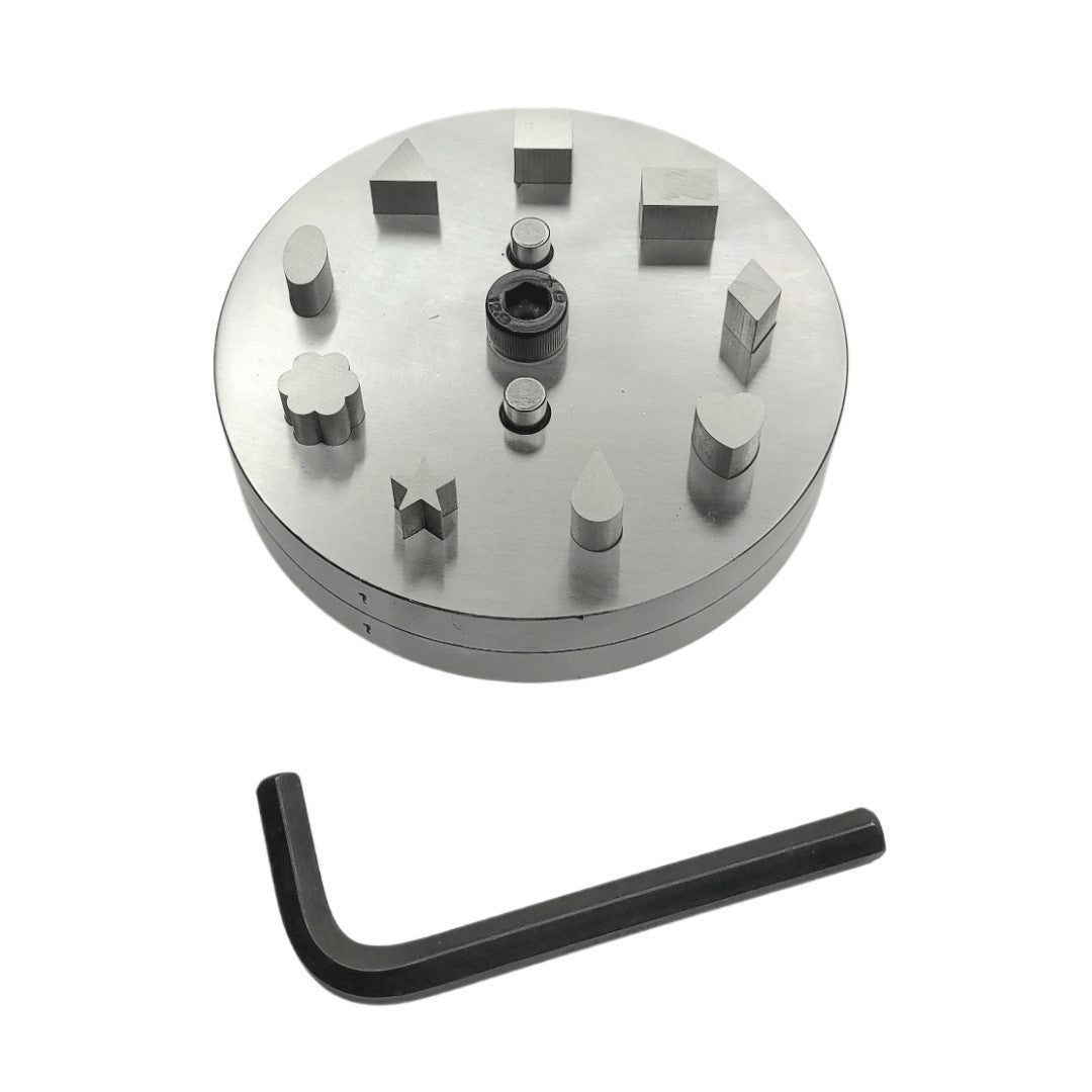 Multi Shape Disc Cutter Set of 9 Punches - Jewelry Making Tool -Different Shapes