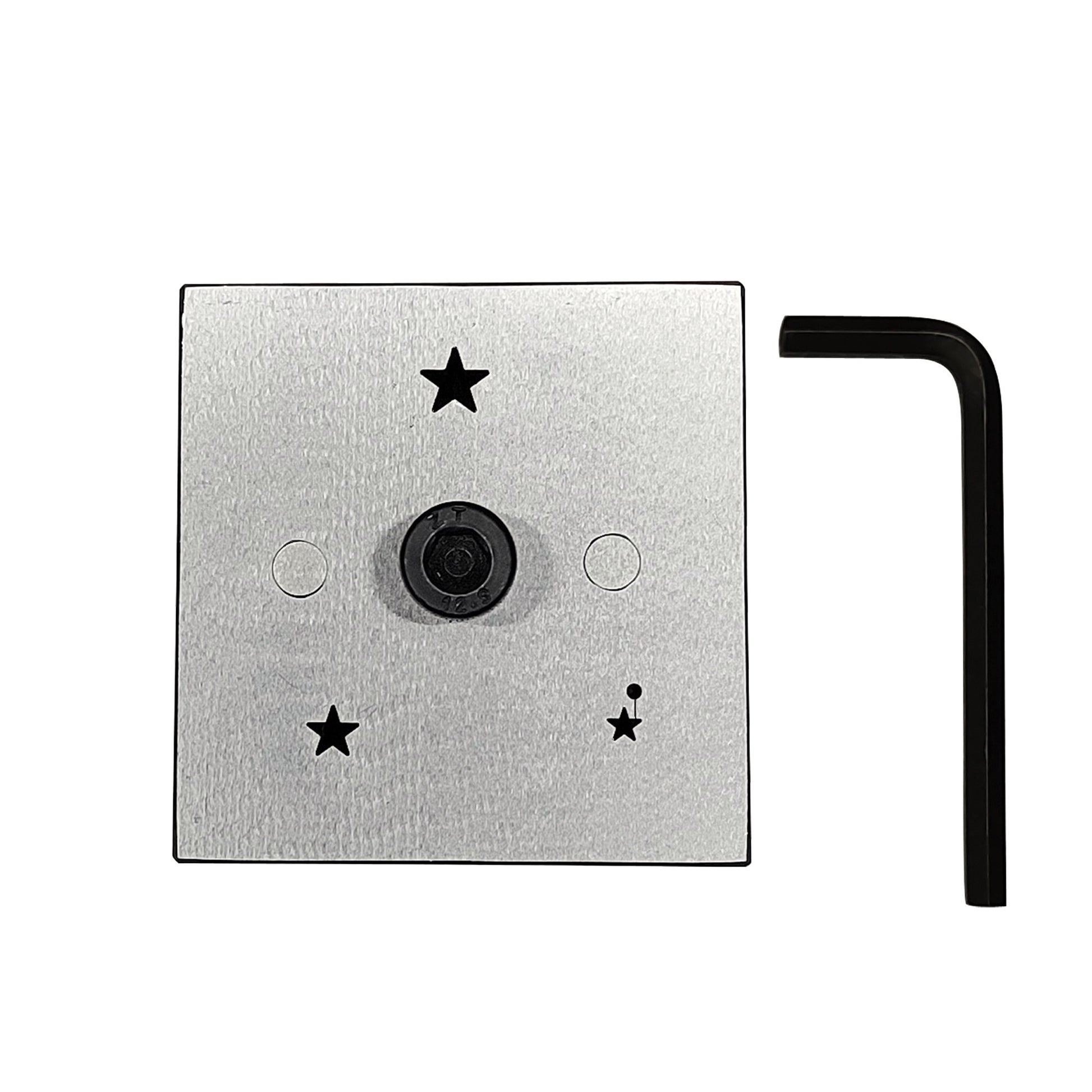 Disc Cutter Star Shape with 3 Punches Size 1/6"-5/16"