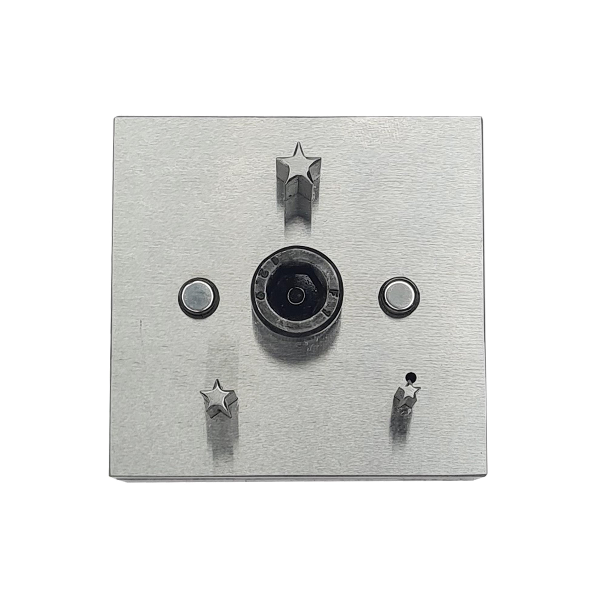 Disc Cutter Star Shape with 3 Punches Size 1/6"-5/16"