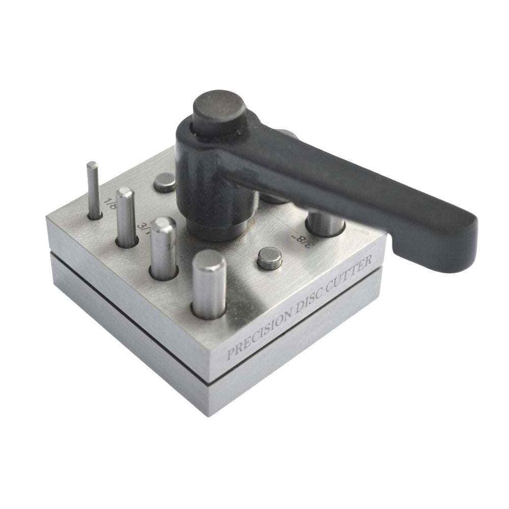 Disc Cutter Precision Round Shape with 7 Punches Size 1/8" - 1/2"