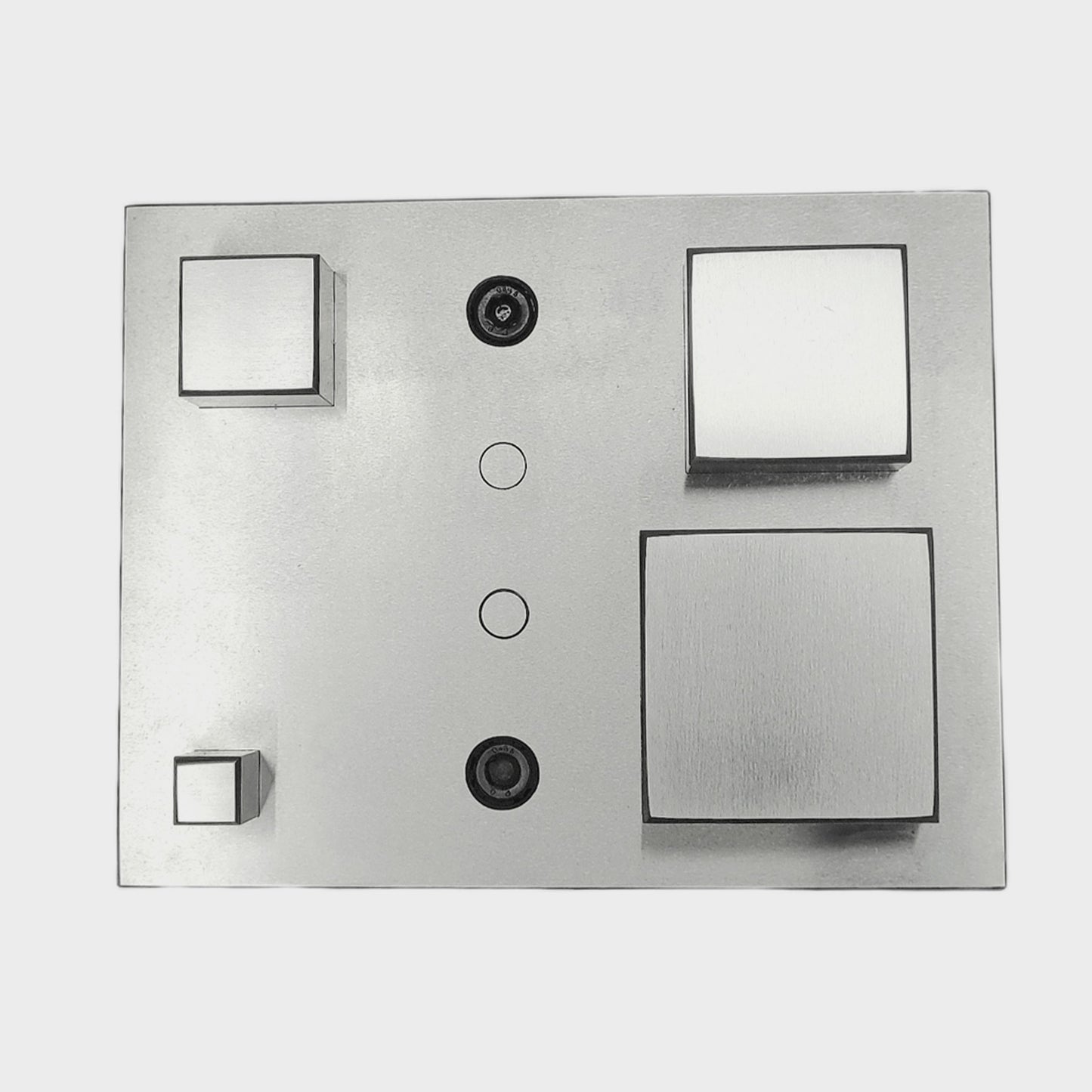 Square Shape Disc Cutter with Set of 4 Punches Size 12mm-50mm