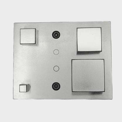 Square Shape Disc Cutter with Set of 4 Punches Size 12mm-50mm