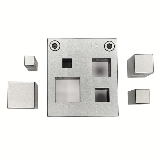 Disc Cutter  Square Shape with 4 Punches Size 10mm-27mm
