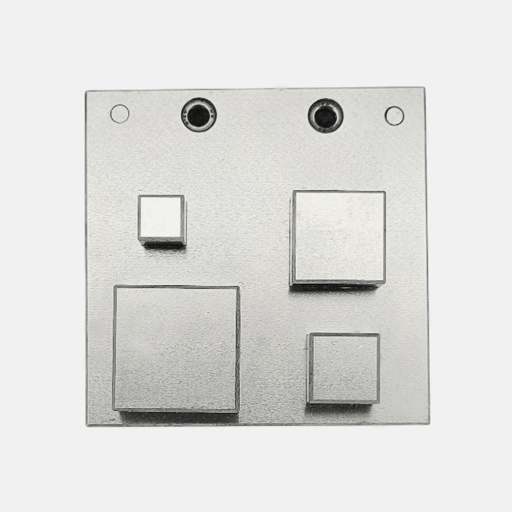 Disc Cutter  Square Shape with 4 Punches Size 10mm-27mm
