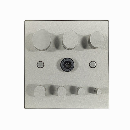 Disc Cutter Oval Shape with 7 Punches Size 4mm-18mm