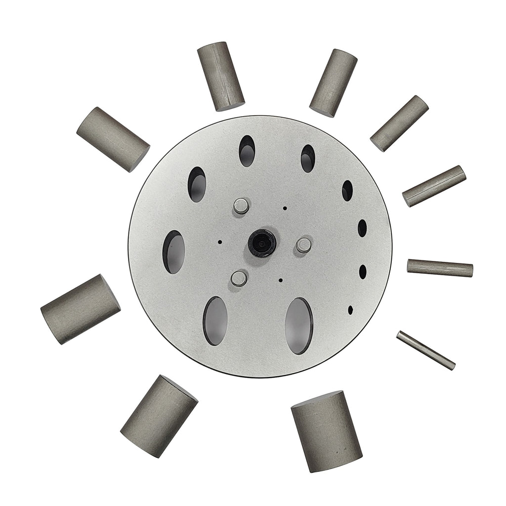 Oval Shape Disc Cutter with Set of 10 Punches Size 5mm-31mm