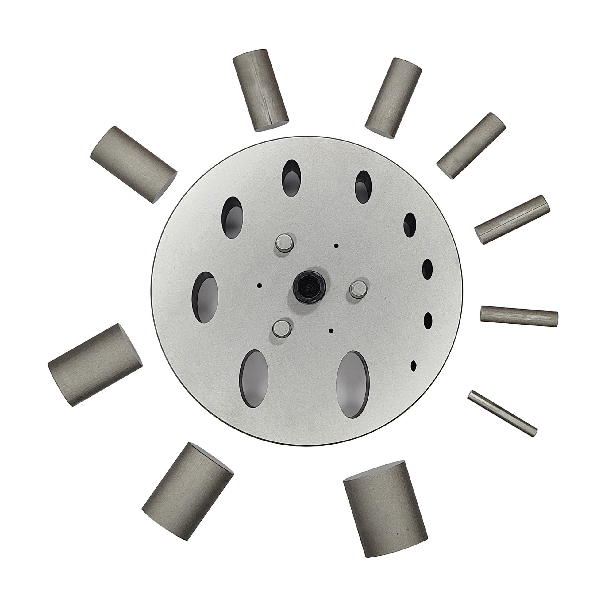 Oval Shape Disc Cutter with Set of 10 Punches Size 5mm-31mm