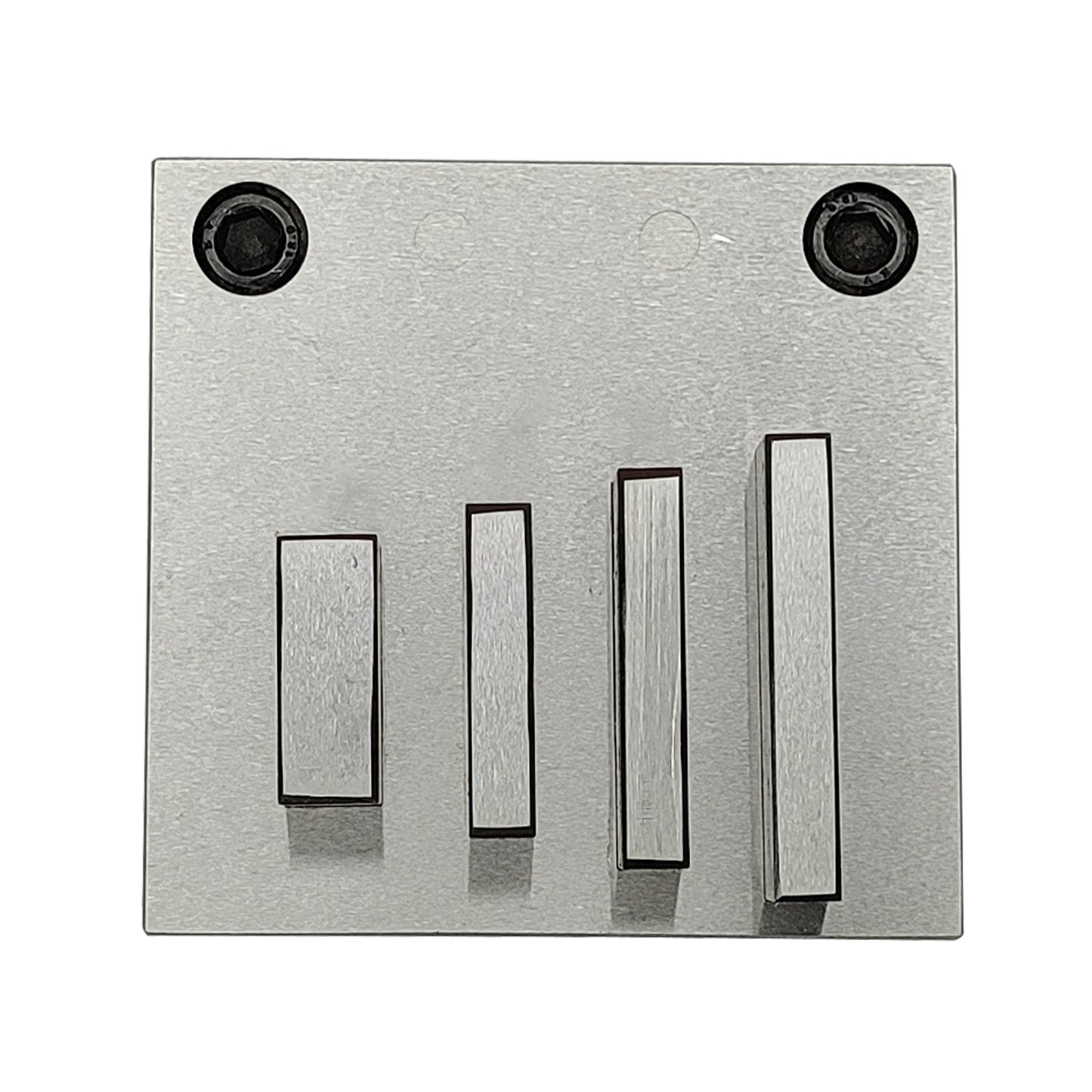 Disc Cutter Rectangular Strip Shape with Set of 4 Punches Size 1/8"-1 3/4"