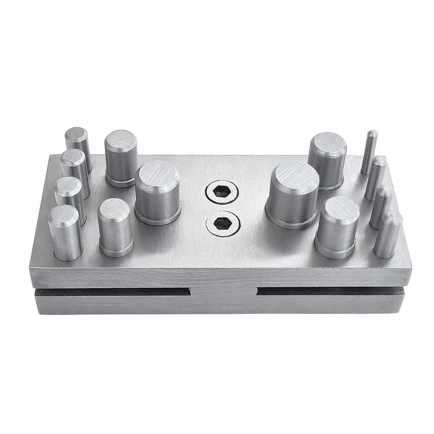 Disc Cutter Circle Shape with 14 Round Punches Size 1/8"- 5/8"