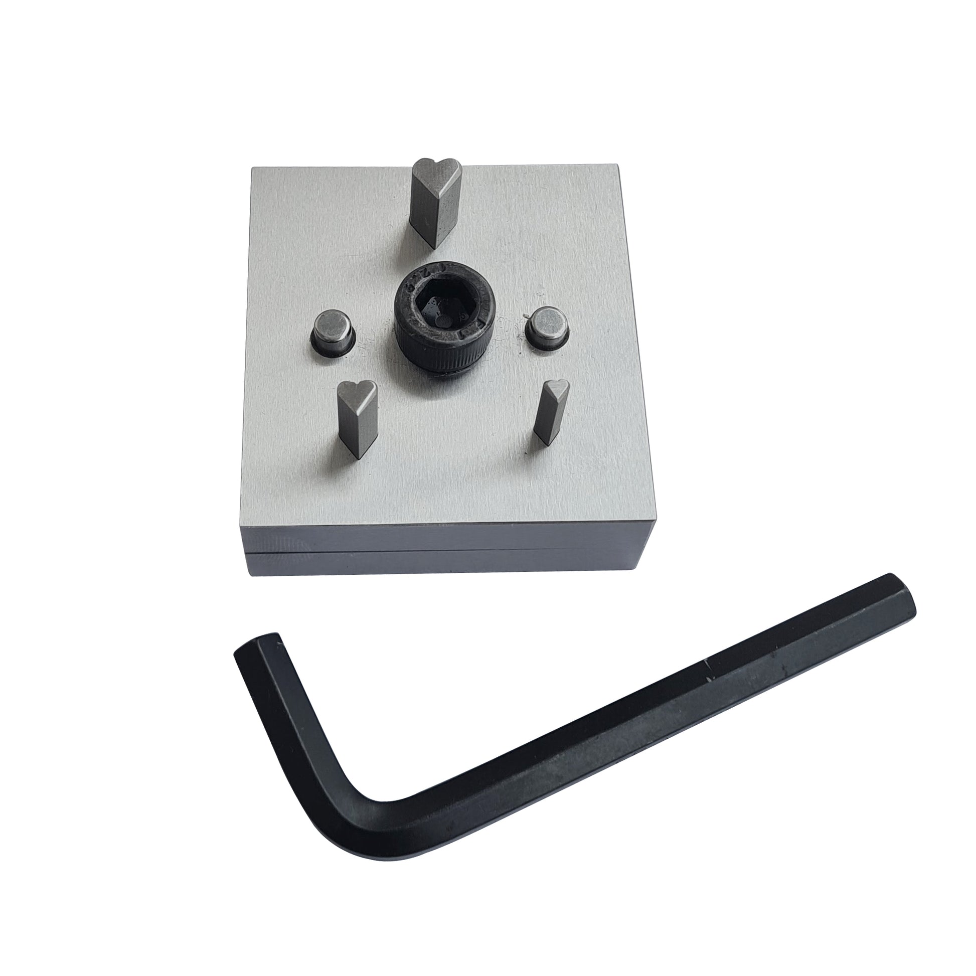 Disc Cutter Heart Shape with 3 Punches Size 1/6"-5/16"