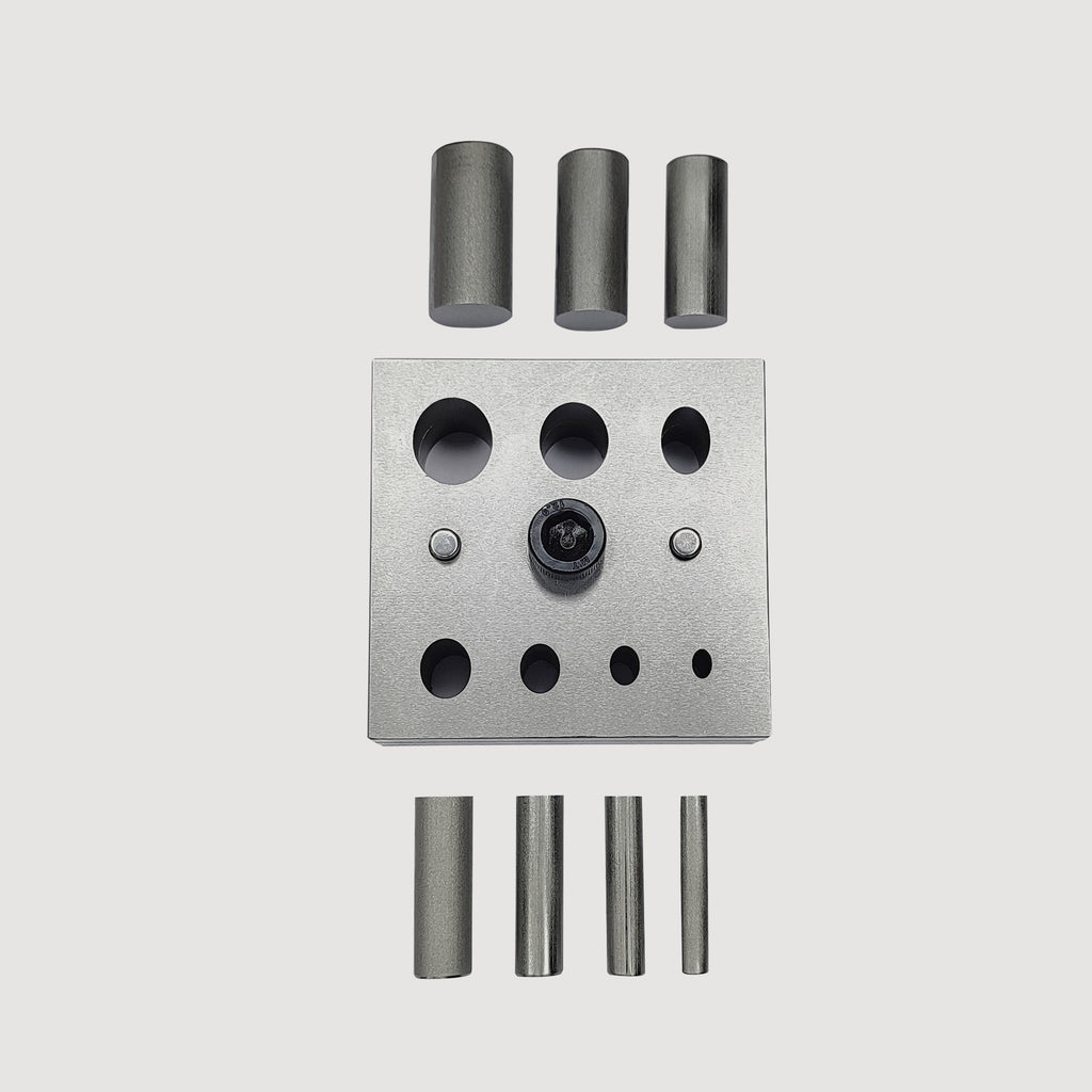 Disc Cutter Elderly Oval Shape with 7 Punches Size 4mm-18mm