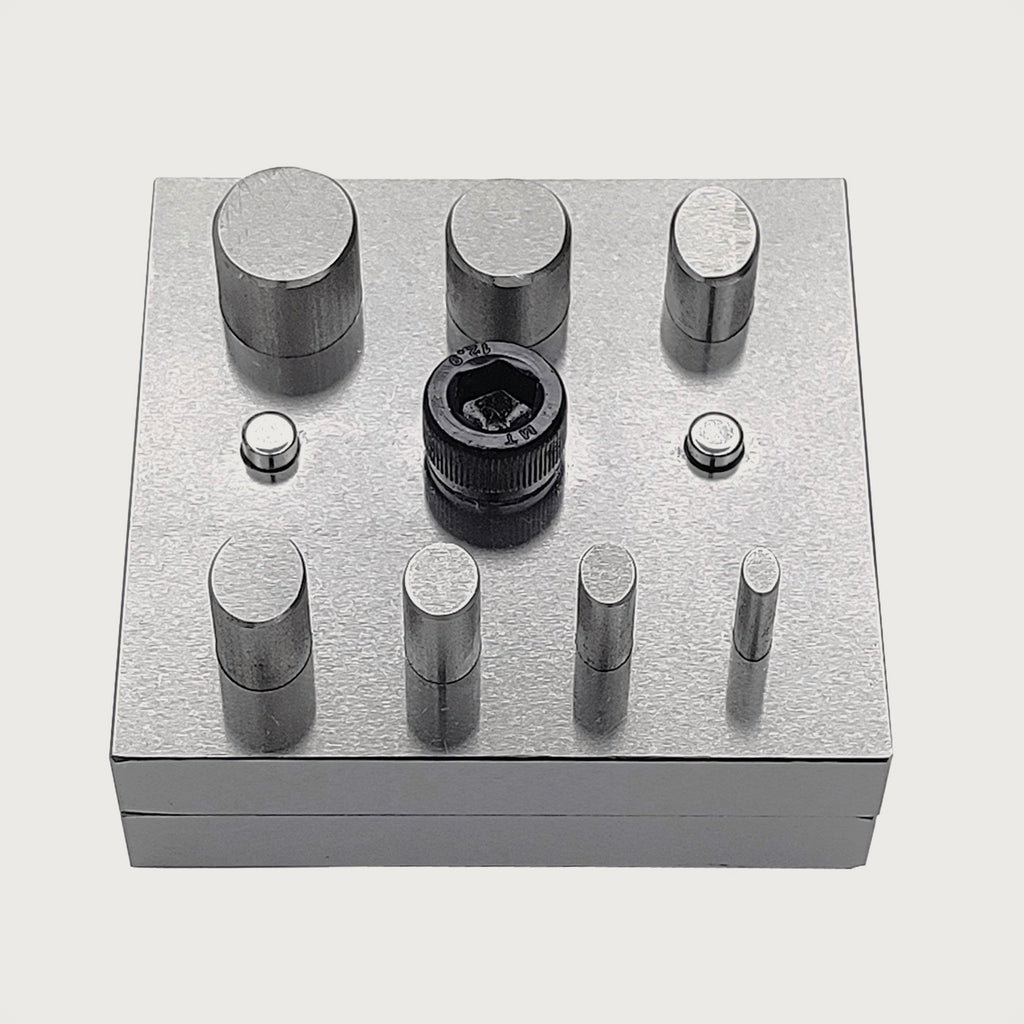 Disc Cutter Elderly Oval Shape with 7 Punches Size 4mm-18mm