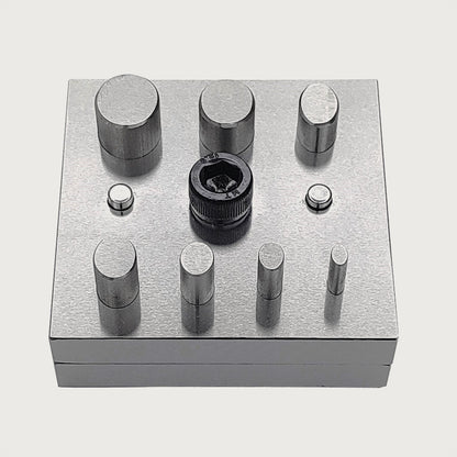 Disc Cutter Elderly Oval Shape with 7 Punches Size 4mm-18mm