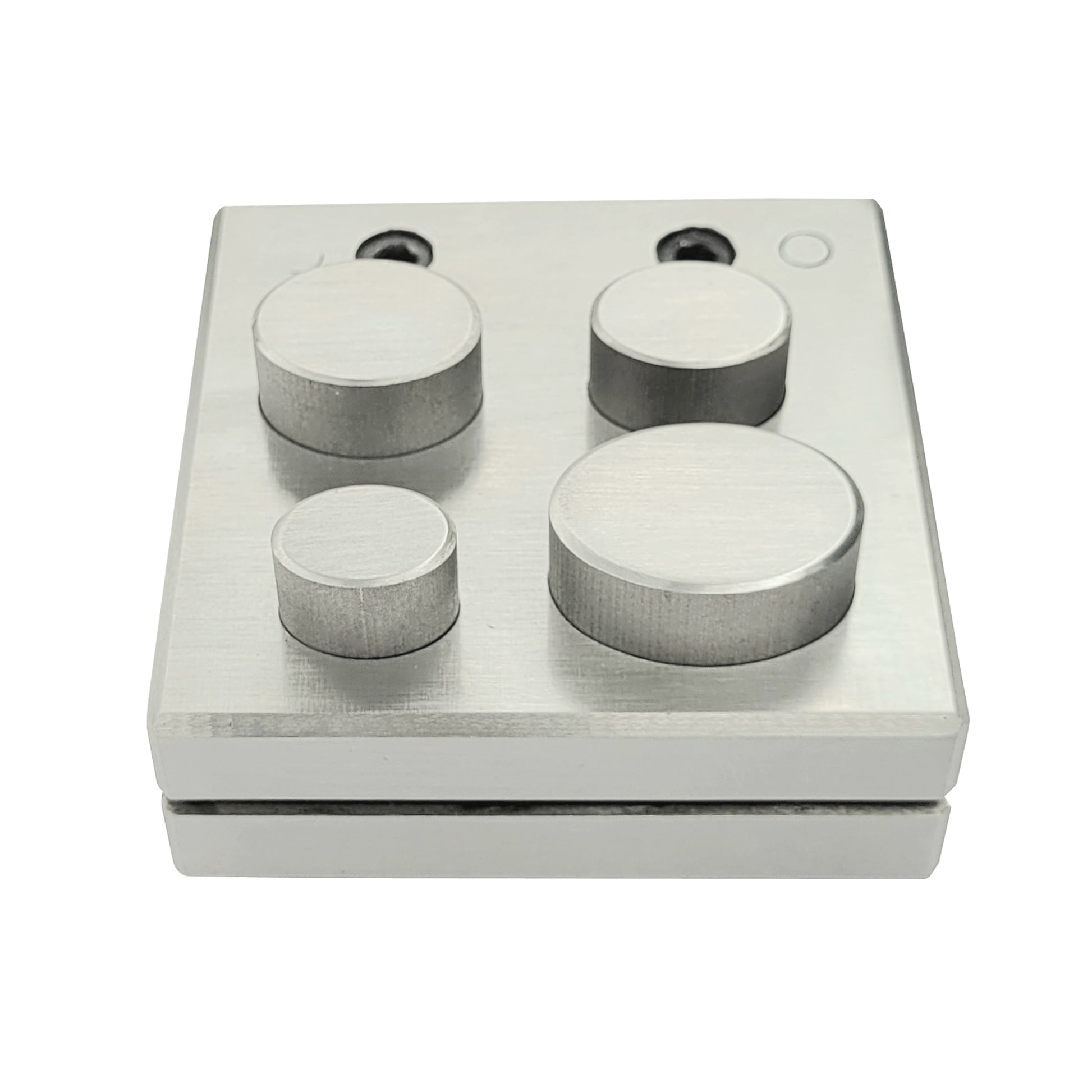 Oval Shape Disc Cutter with Set of 4 Punches- Size 13mm-30mm Jewelry Making Tool