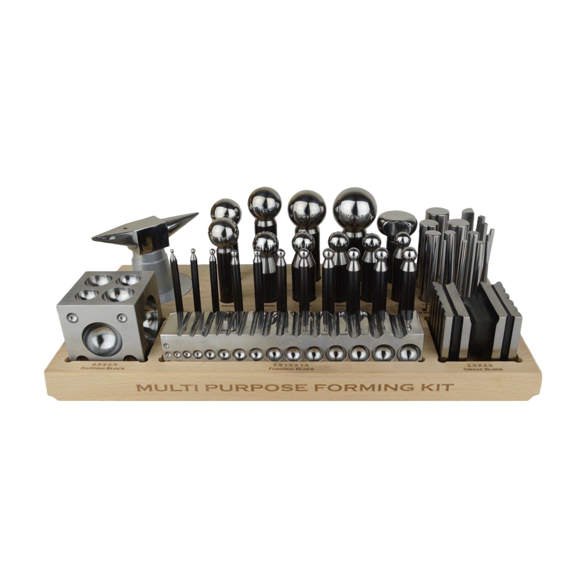 Multi Purpose Forming Kit 43 Pcs - Jewelry Making Metal Forming Shaping Doming