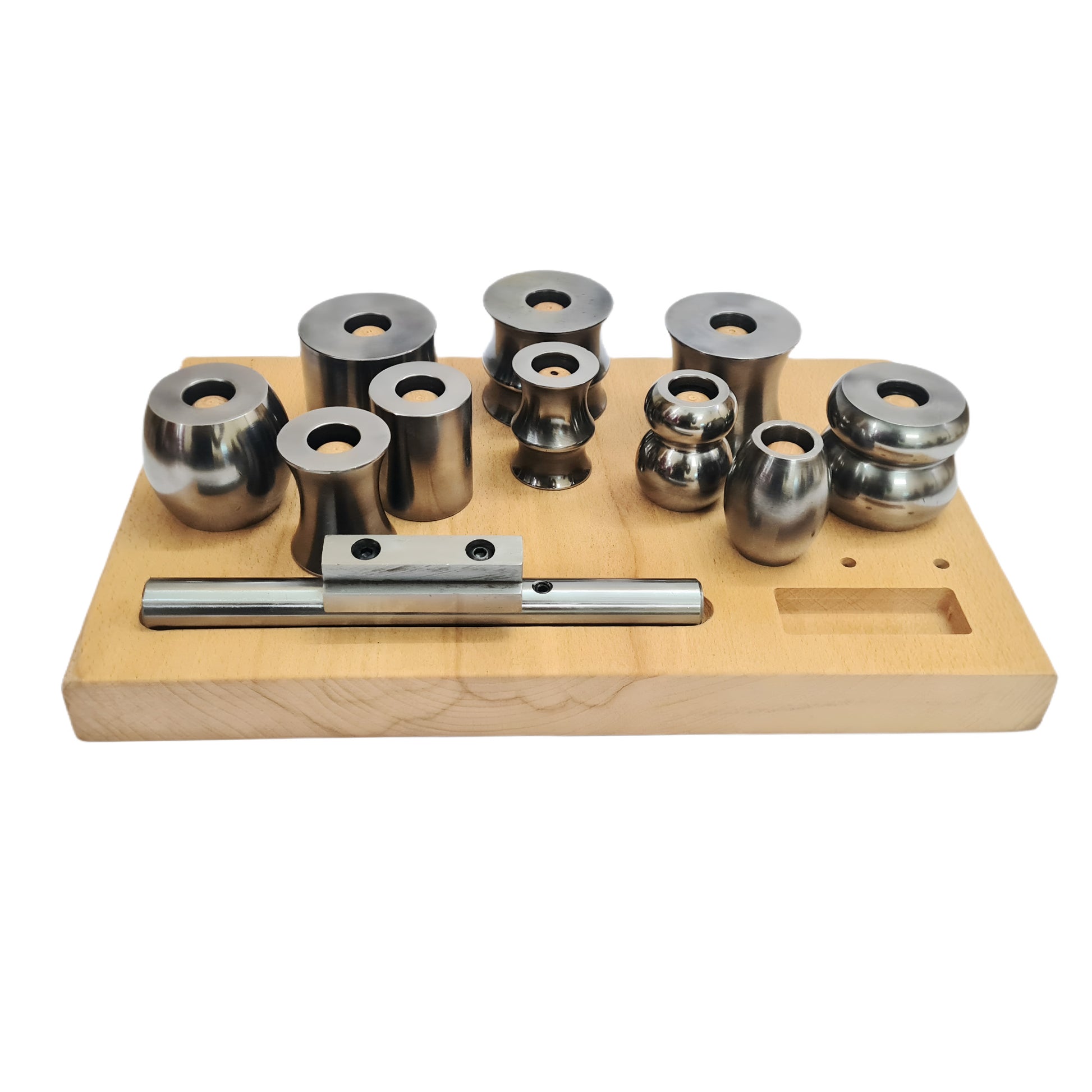 Bangle Bracelet Forming Die with Set of 10 Pcs - Assorted Metal Shaping Dies
