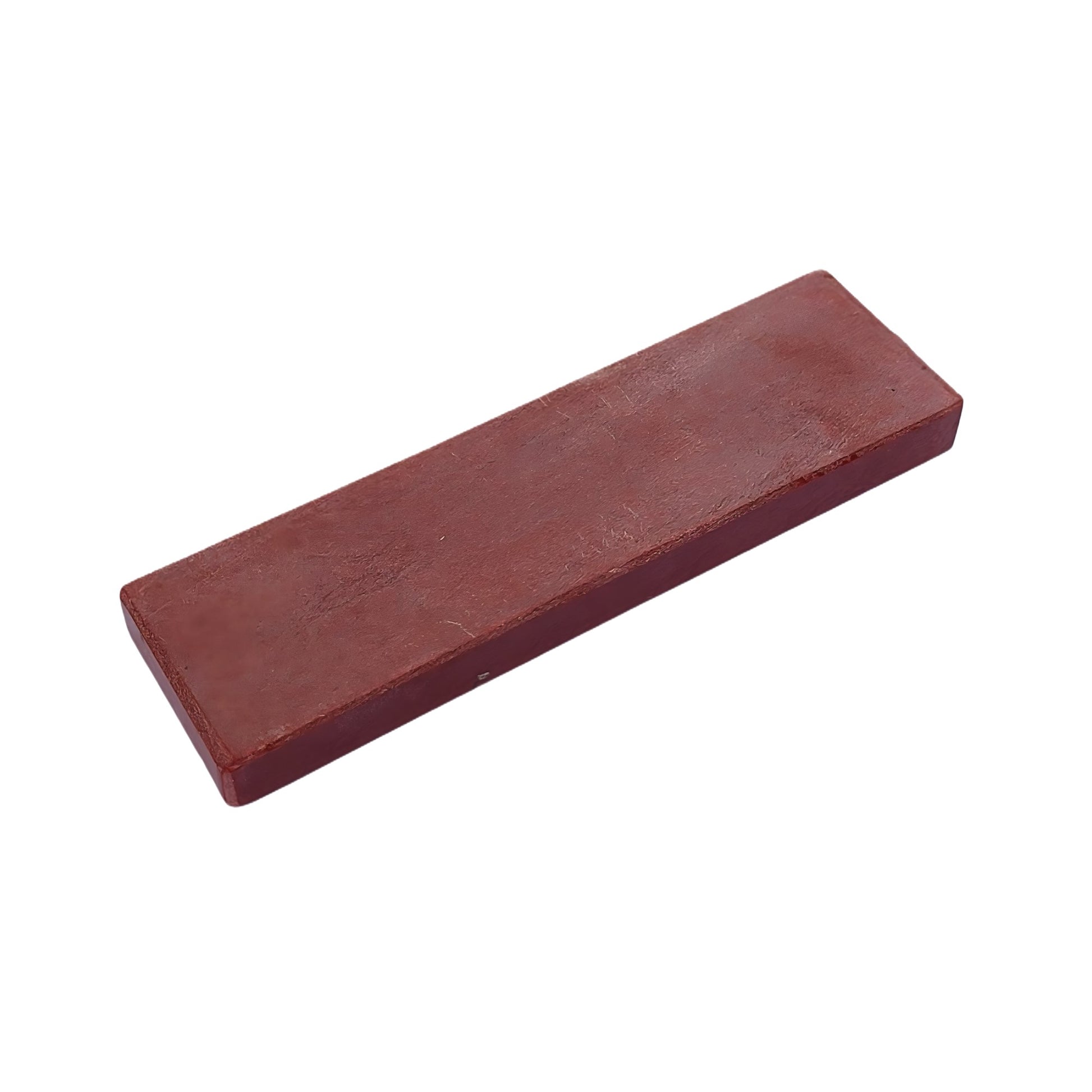 5-1/4" x 1-1/2" Red Color Jeweler's Polishing Stone Size #555- Finishing Buffing