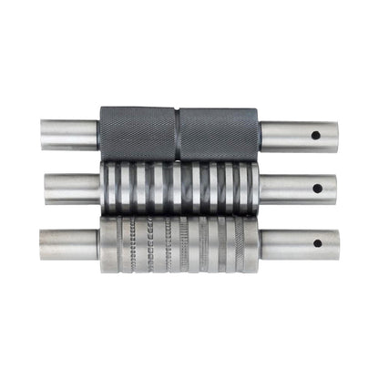 Jewelry Mini Rolling Mill Tool 2" With 1 Plain Roll and 3 Design Rolls
