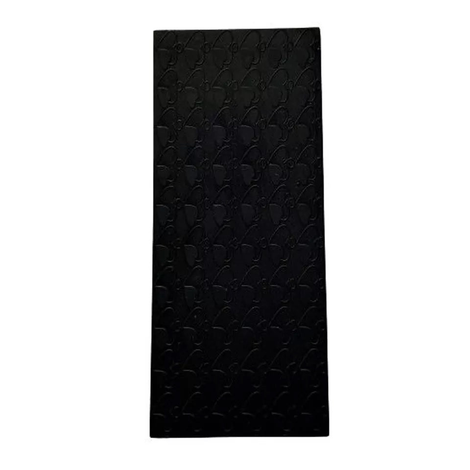 Design #10 Heart Pattern Texture Steel Plate for Press or Rolling Mill 6x2 Inch