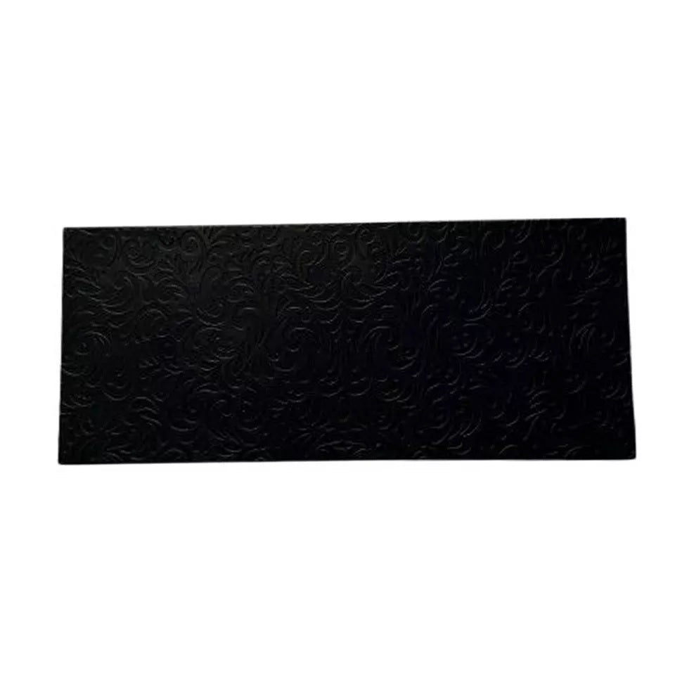 Design #12 Floral Pattern Texture Steel Plate for Press or Rolling Mill 6x2 Inch