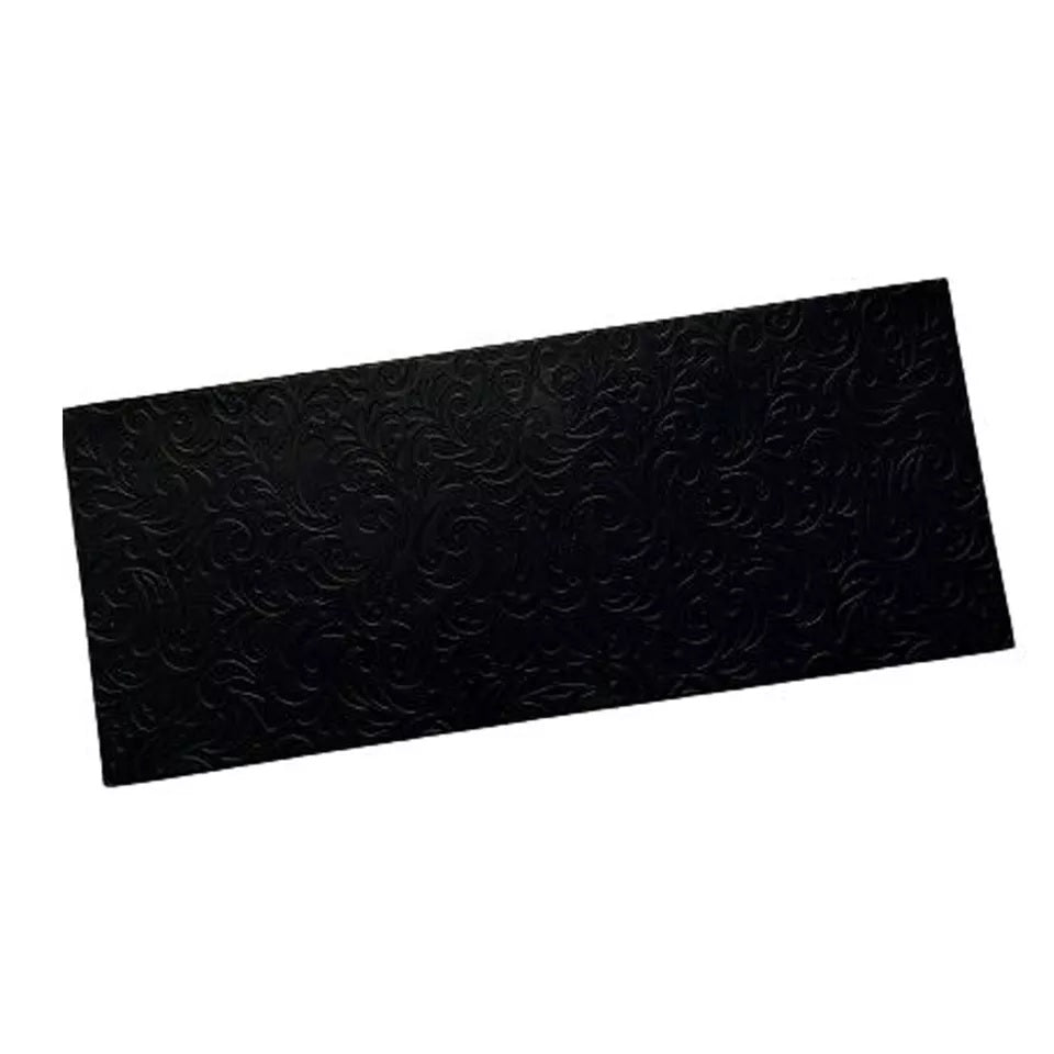 Design #12 Floral Pattern Texture Steel Plate for Press or Rolling Mill 6x2 Inch