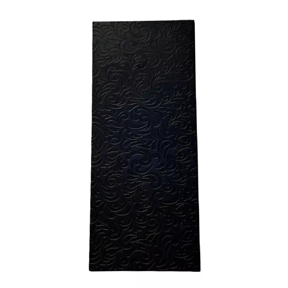 Design #12 Floral Pattern Texture Steel Plate for Press or Rolling Mill 6x2 Inch