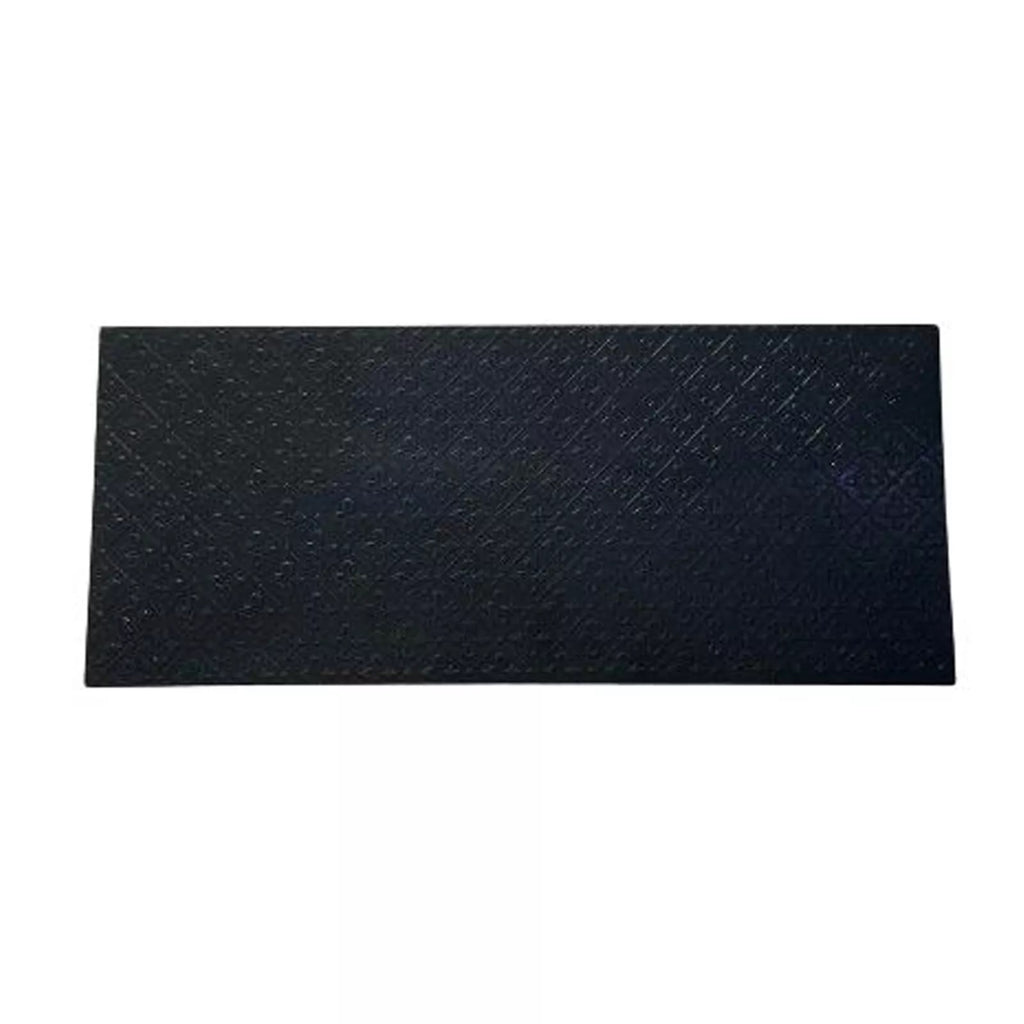 Design #6 Floral Pattern Texture Steel Plate for Press or Rolling Mill 6x2 Inch