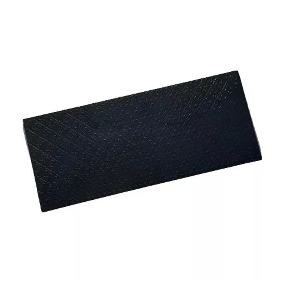 Design #6 Floral Pattern Texture Steel Plate for Press or Rolling Mill 6x2 Inch
