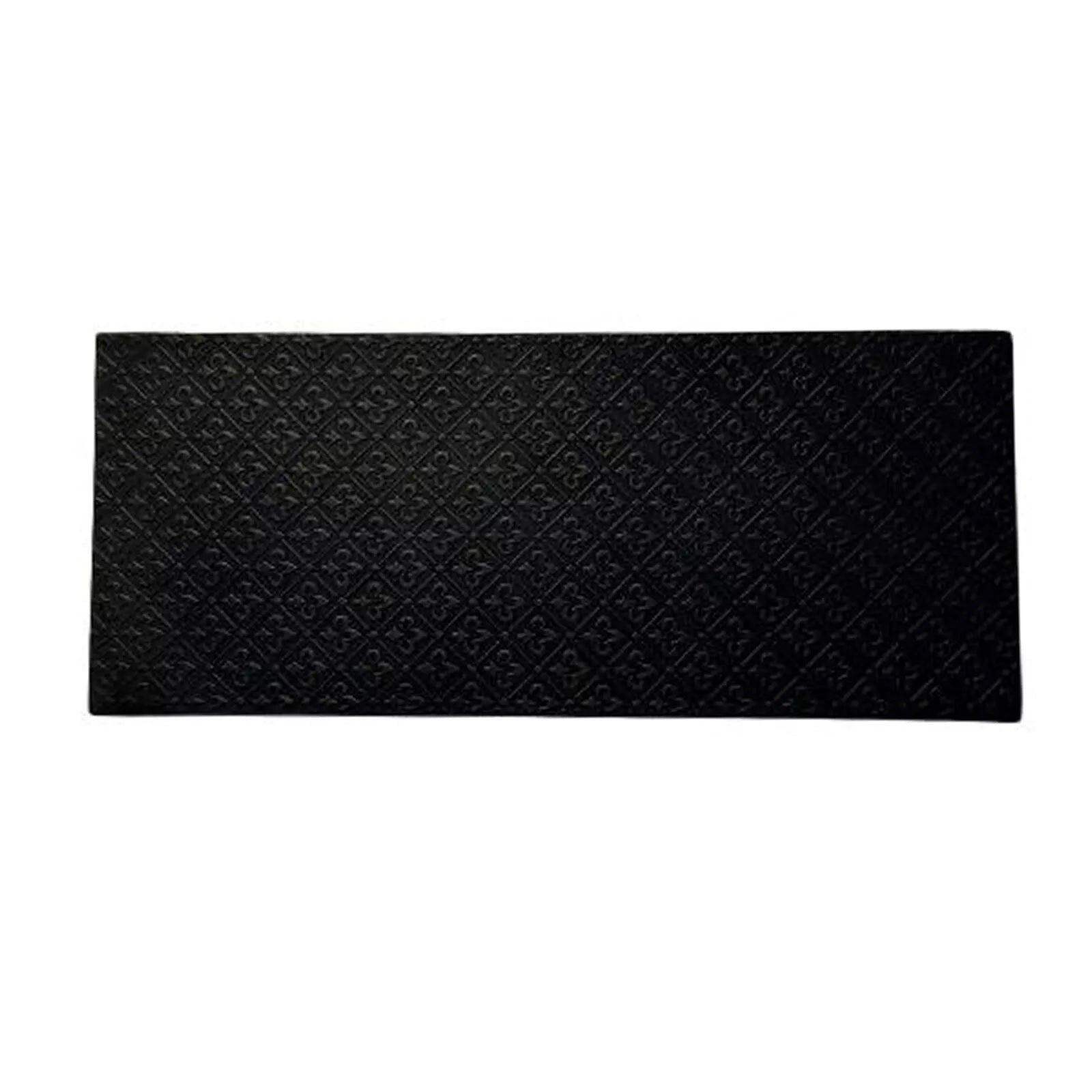 Design #9 Floral Pattern Texture Steel Plate for Press or Rolling Mill 6x2 Inch