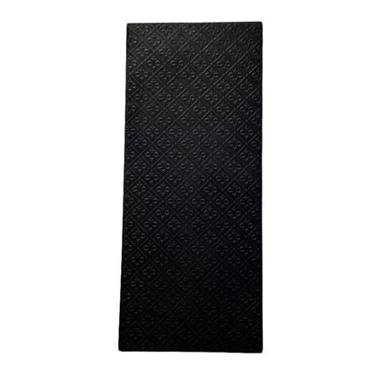 Design #9 Floral Pattern Texture Steel Plate for Press or Rolling Mill 6x2 Inch