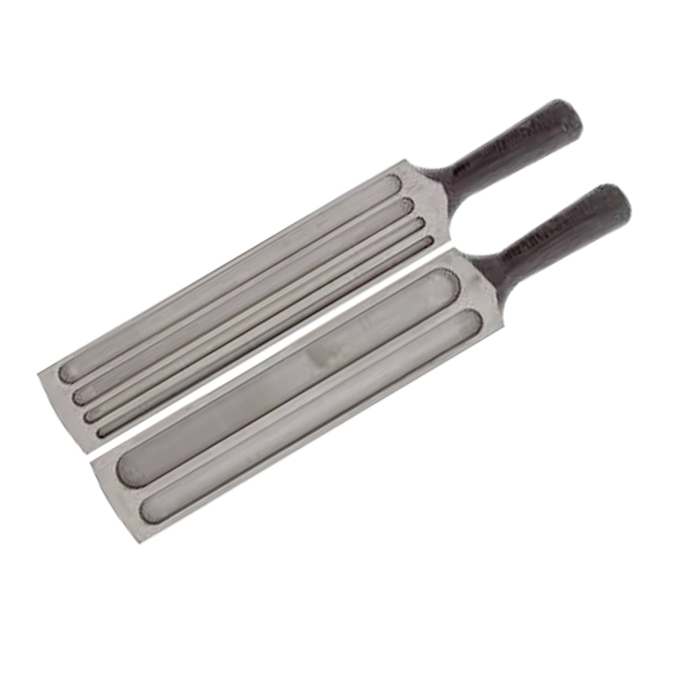 6 Sizes-4 Wire &2 Strip Ingot Mold 12” Long for Precious Metals Like Gold,Silver