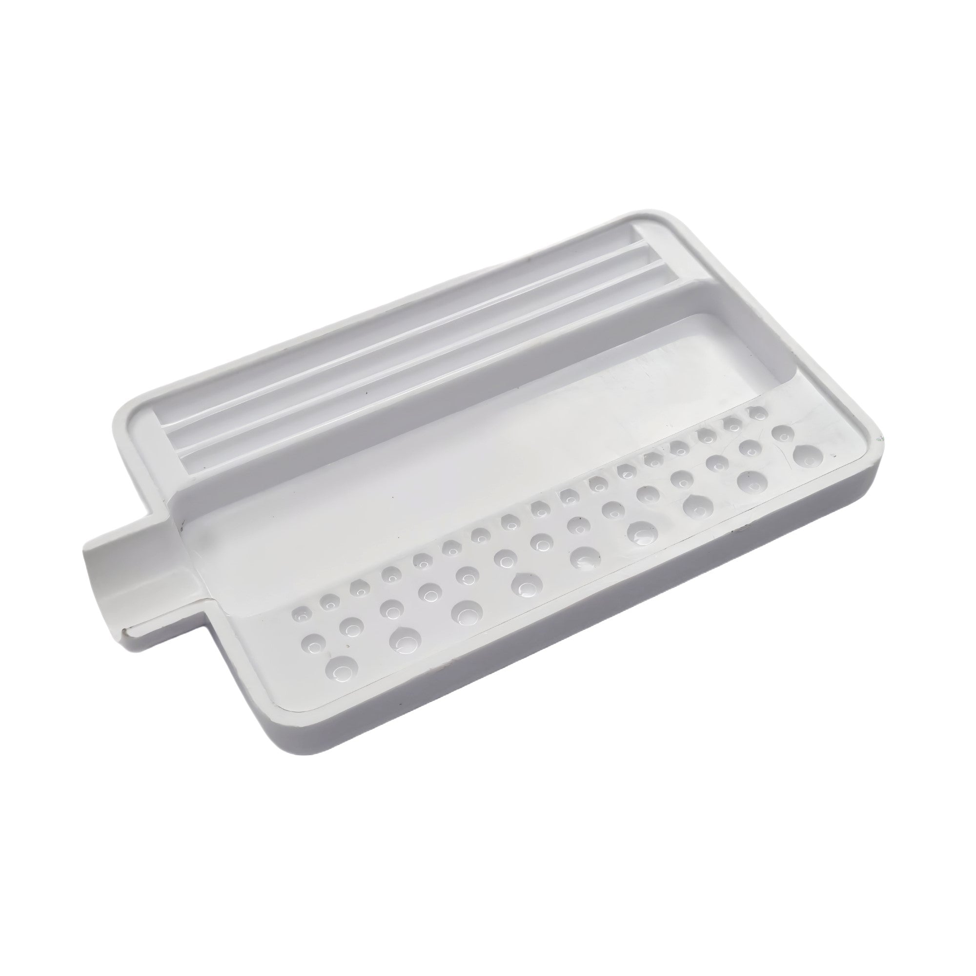 4" x 2-1/2" White Tray Jewelry Tool for Sorting Pearls Stones Beads Findings