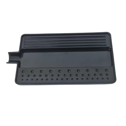 7" x 4" Black Plastic Bead Sorting Tray - Jewelry Making Beading Tool