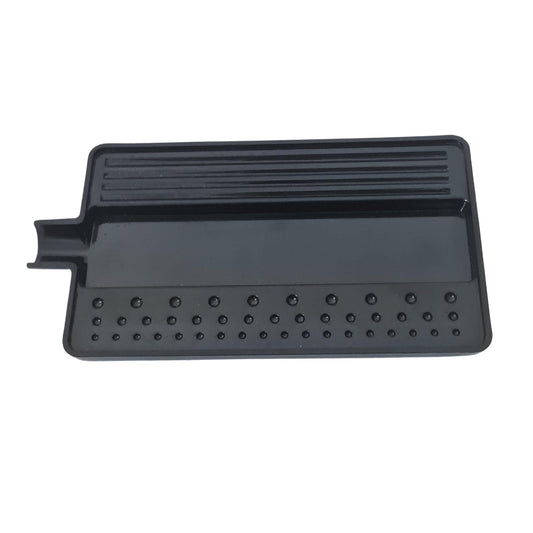 7" x 4" Black Plastic Bead Sorting Tray - Jewelry Making Beading Tool