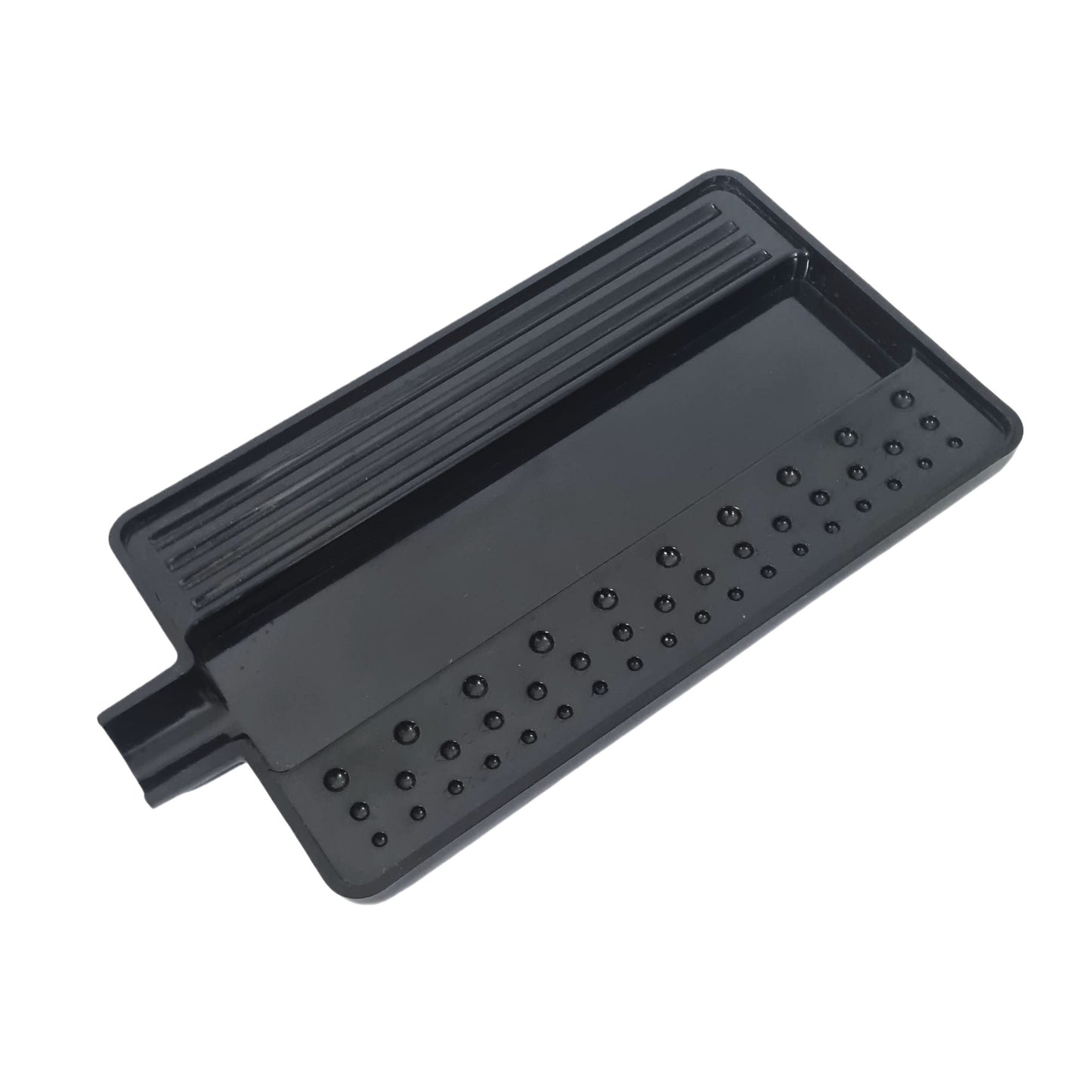 7" x 4" Black Plastic Bead Sorting Tray - Jewelry Making Beading Tool