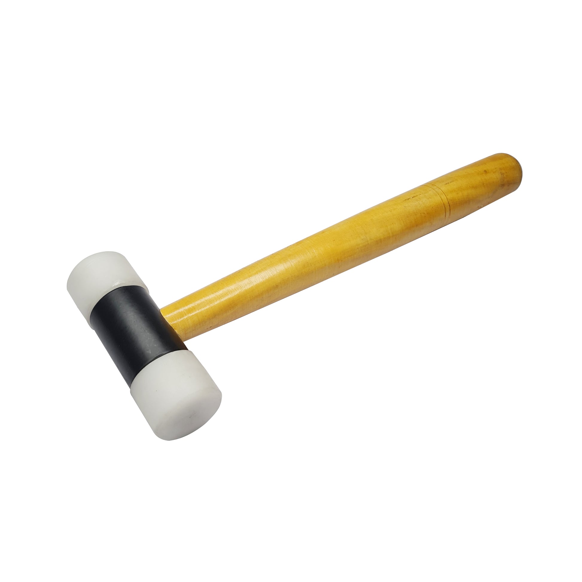 Nylon Hammer 1-1/4" Face with Wooden Handle for Jewelry Making Forming Tool