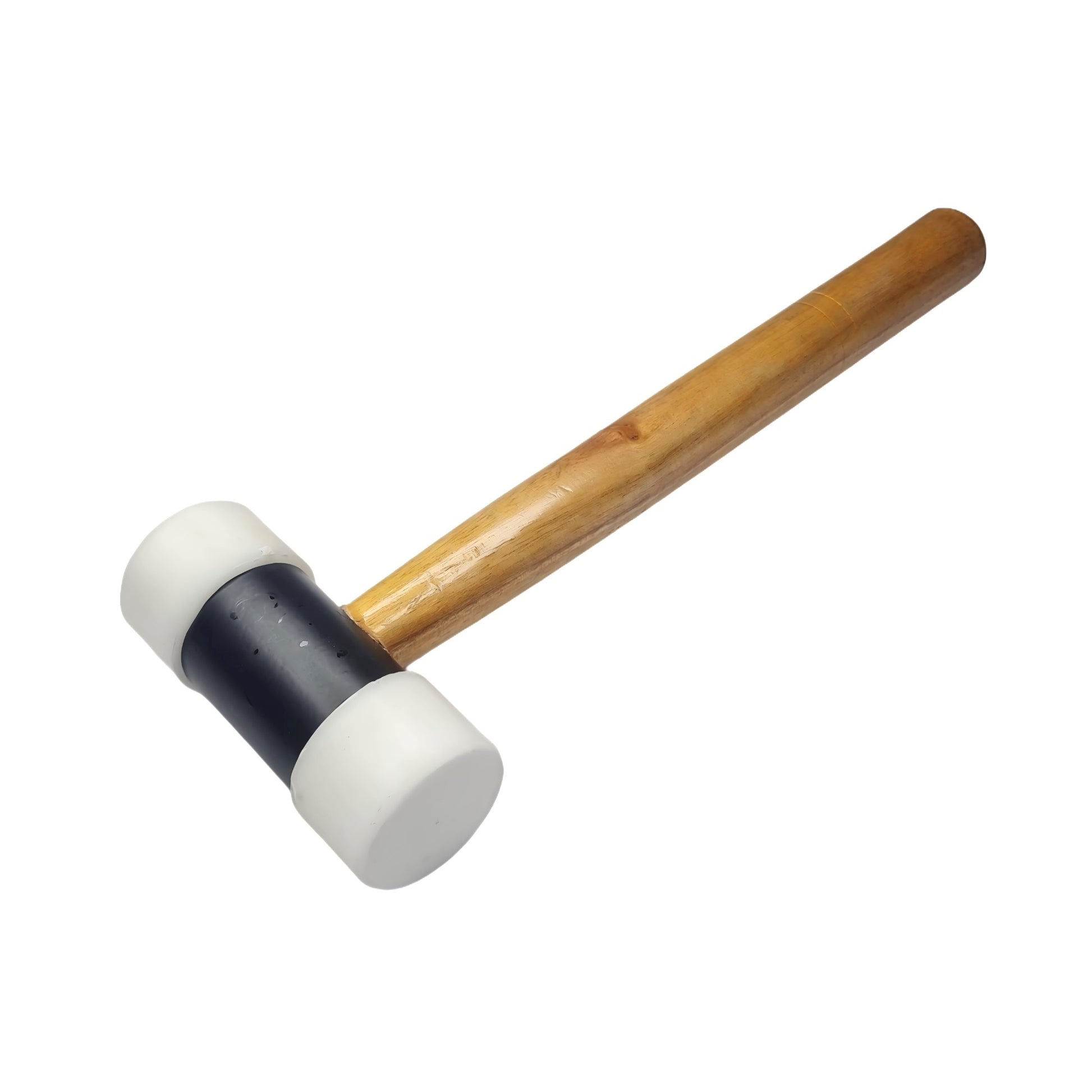 Nylon Hammer 1-1/2" Face with Wooden Handle for Jewelry Making Forming Tool