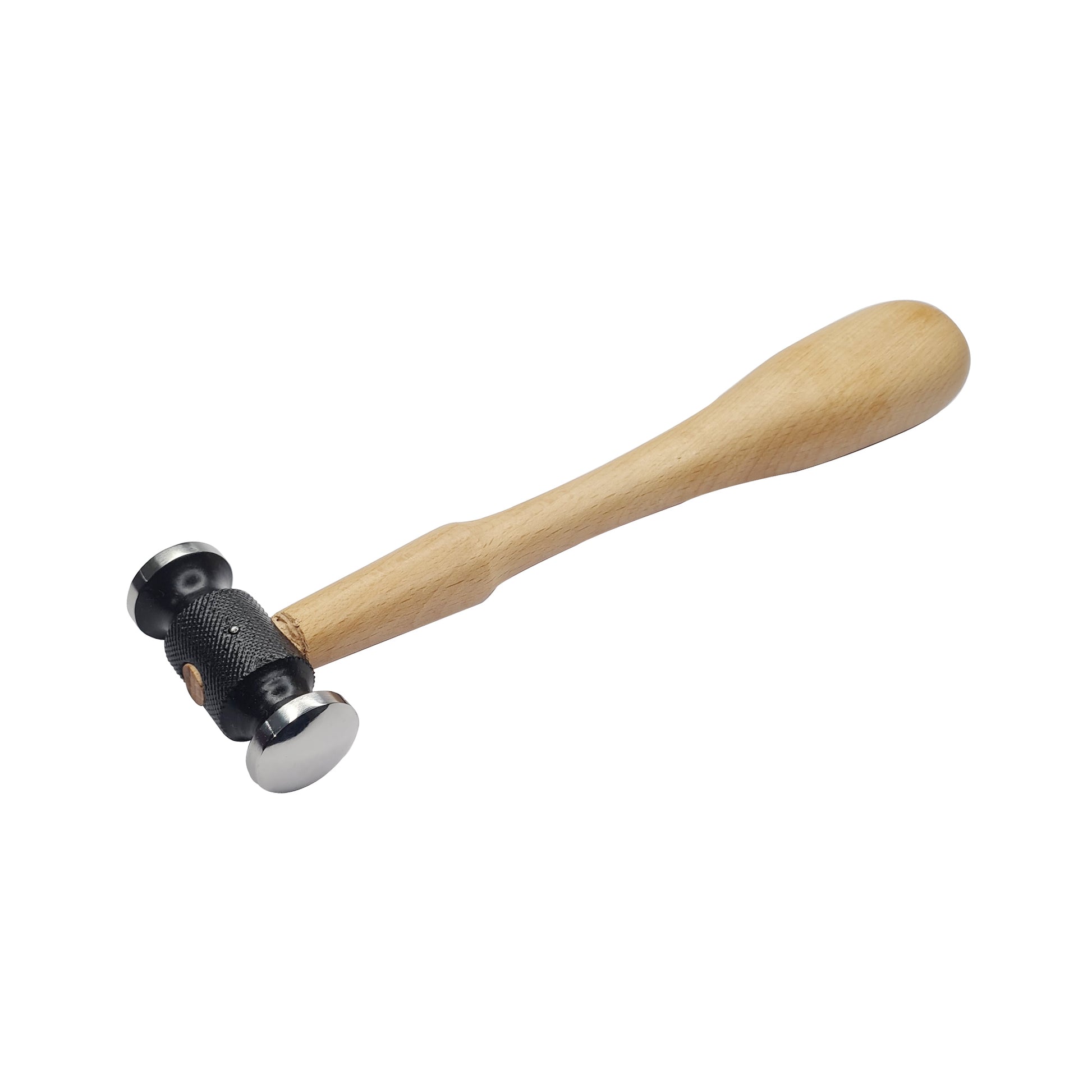 Hammer Chasing One Side Dome Head & One Side Flat with Wooden Handle