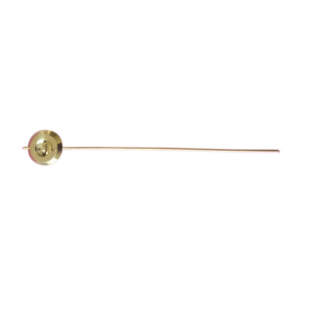 Adjustable Brass Pendulum Bob with Centre Nut - Wall Clock Parts