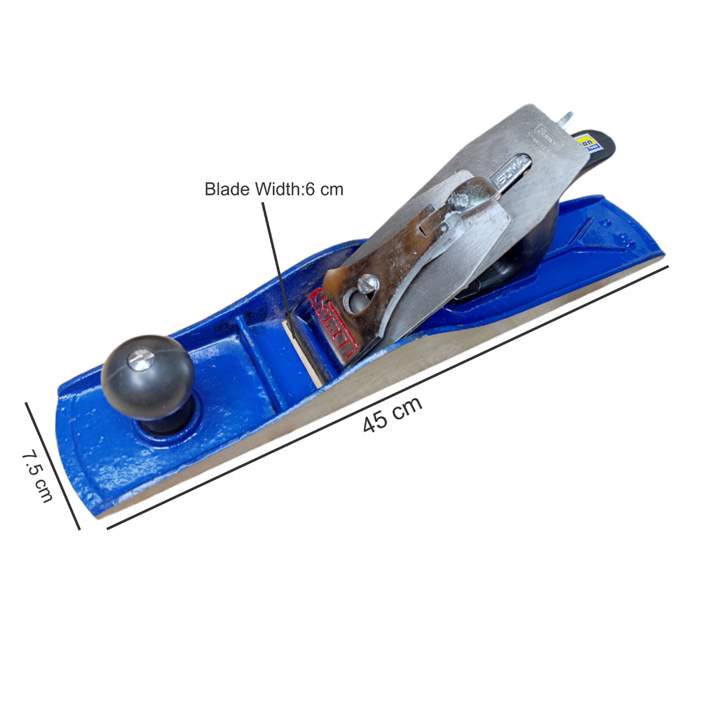 Adjustable Iron Jack Plane No.6 with Plastic Handle - Hobby Carpenter Cutter
