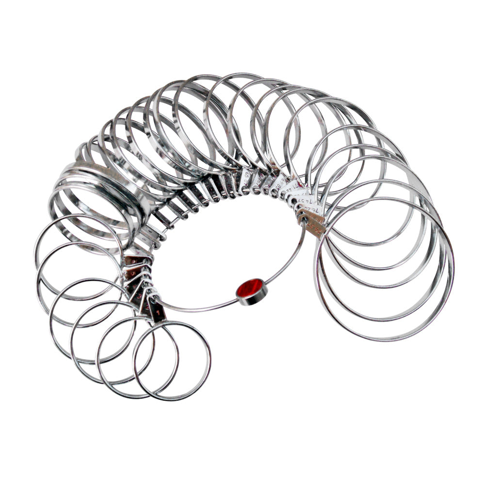 Bangle Sizes Gauge Set of 27 Pcs Sizes: #4 to #28 -Jewelers Measuring Tools