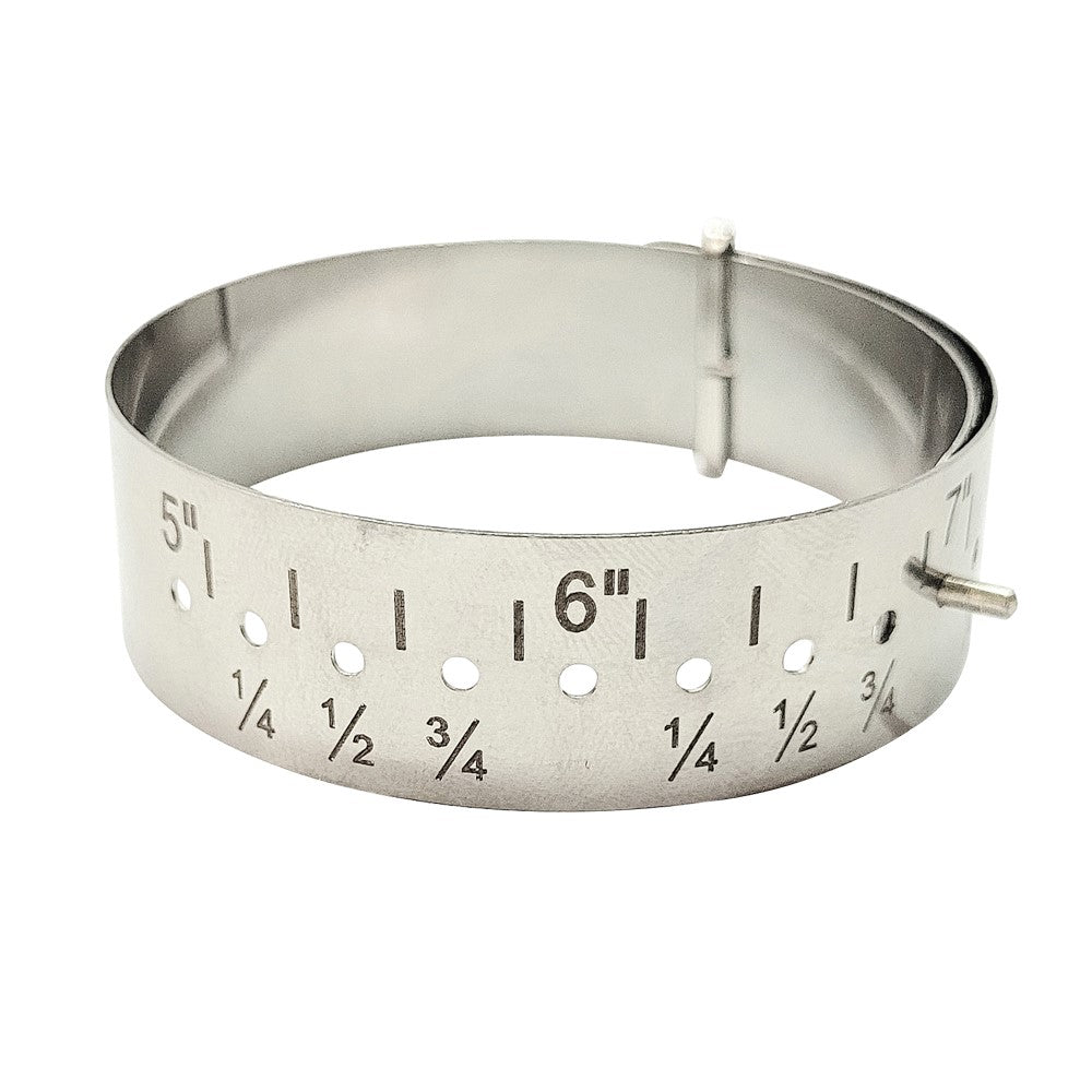 Bracelet Gauge Metal Jewelry Sizing Bracelets Bangles Inch 1/4" Increments Size