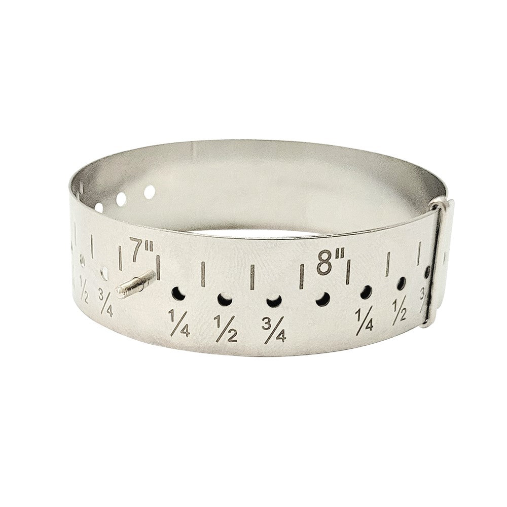 Bracelet Gauge Metal Jewelry Sizing Bracelets Bangles Inch 1/4" Increments Size
