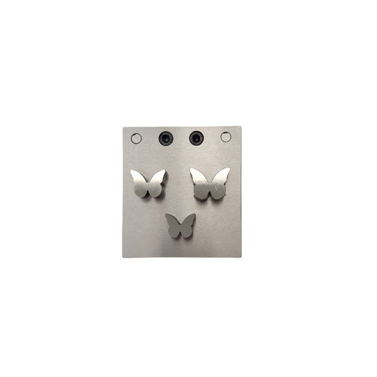 Butterfly Shape Disc Cutter with Set of 3 Punches Size 19mm to 25mm-Jewelry Dies