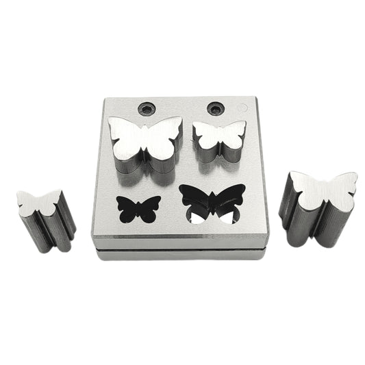 Butterfly Shape Disc Cutter with Set of 4 Punches Size 15mm-26mm
